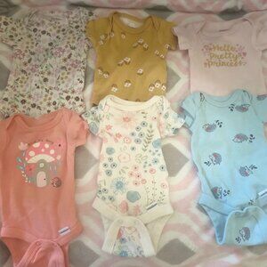 Gerbers Preemie Onesies